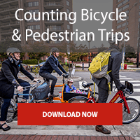 counting bike and ped trips cta