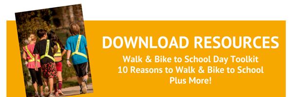 Click through to download resources on walking and biking to school