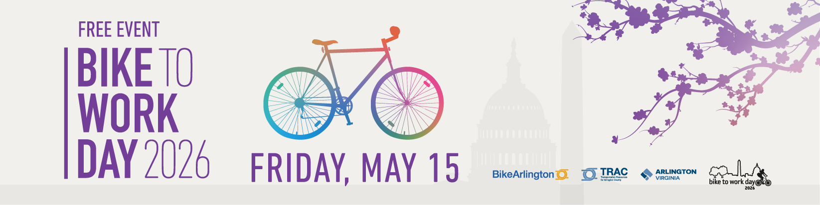 A graphic promoting Bike to Work Day 2026